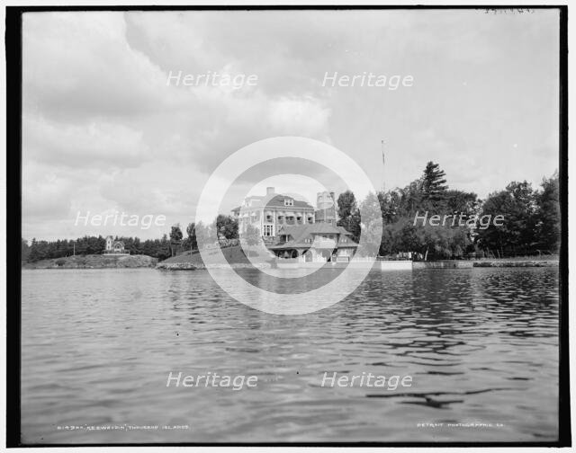 Keewaydin, Thousand Islands, (1902?). Creator: William H. Jackson.