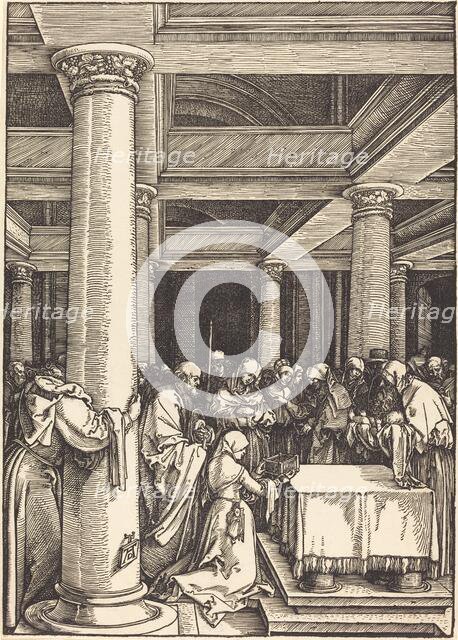 The Presentation of Christ in the Temple, c. 1504/1505. Creator: Albrecht Durer.