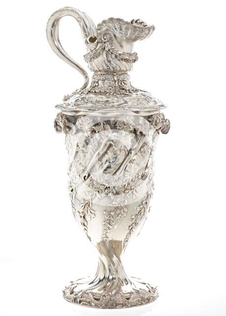 "Goelet" Racing Cup for Schooners, 1885. Creators: Charles Osborne, Tiffany & Co.
