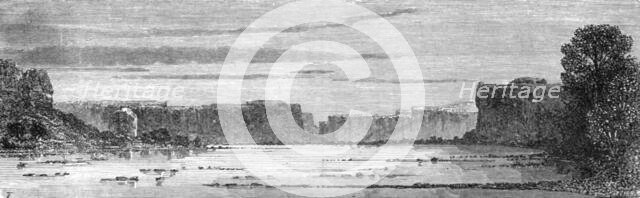 'River Scene in the Zulu Uplands; Life in a South African Colony', 1875. Creator: Unknown.