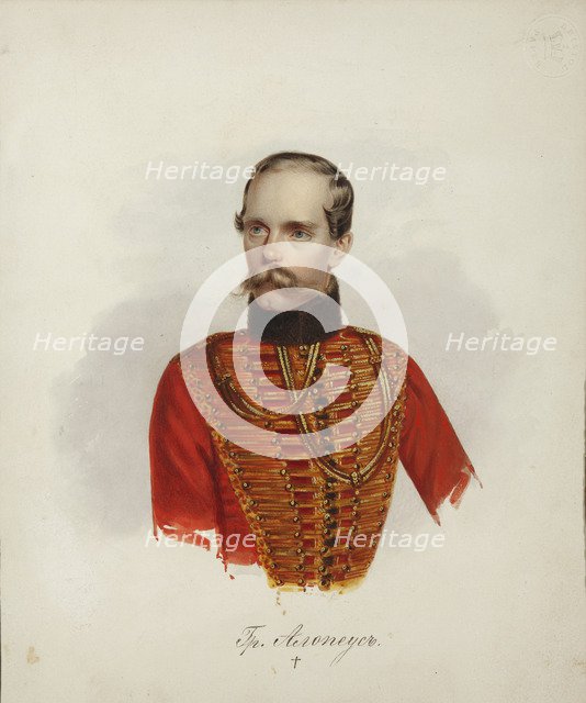 Count Friedrich (Fyodor Davidovich) Alopaeus (1810-1862), End 1840s.