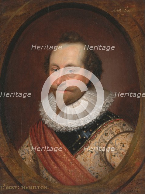 Portrait of Sir Alexander Temple, 1620. Artist: Janssens van Ceulen, Cornelis (1593-1661)