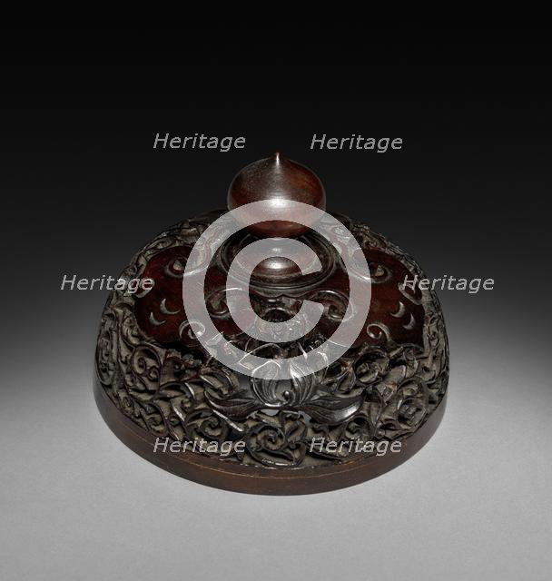 Vase (lid), 1622-1722. Creator: Unknown.