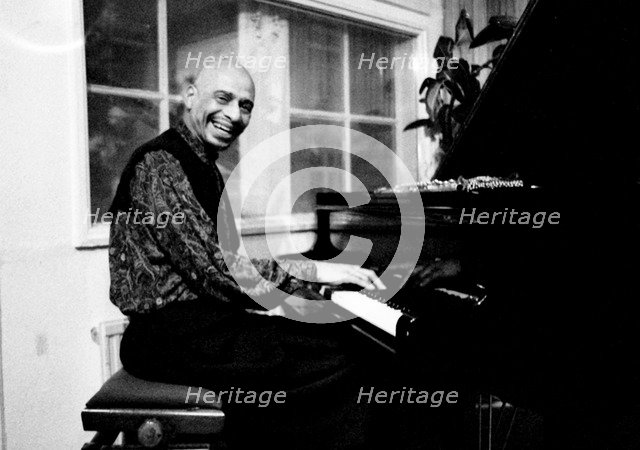 Kirk Lightsey, Tenor Clef, Hoxton Square, London, January 1992. Artist: Brian O'Connor.