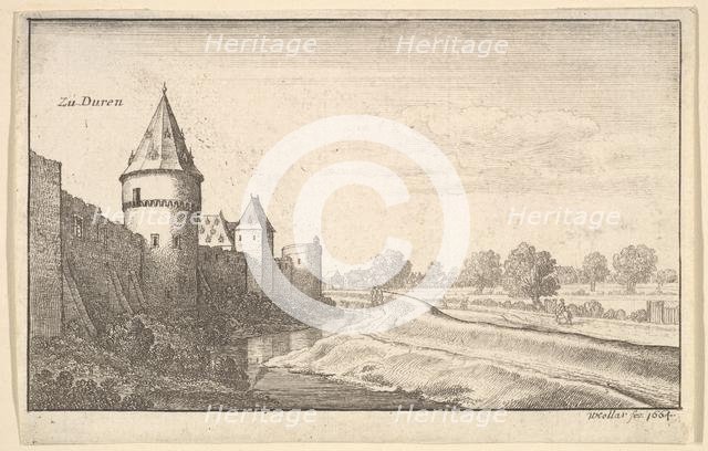 Zu Düren, 1664. Creator: Wenceslaus Hollar.