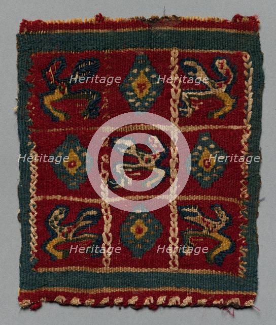 Ornamental Square, 400s - 600s. Creator: Unknown.