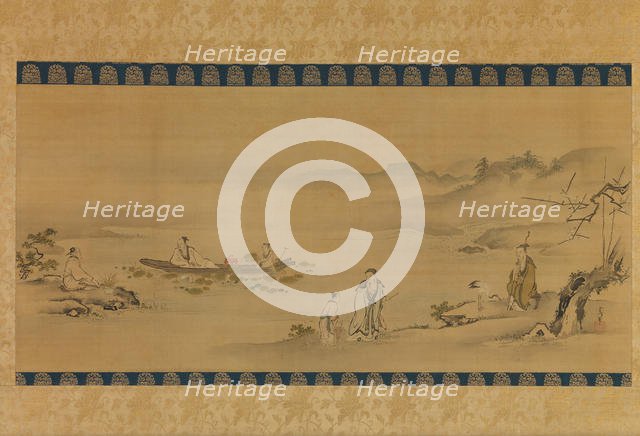 Four Admirers , late 17th-early 18th century. Creator: Kanô Yôboku Tsunenobu.