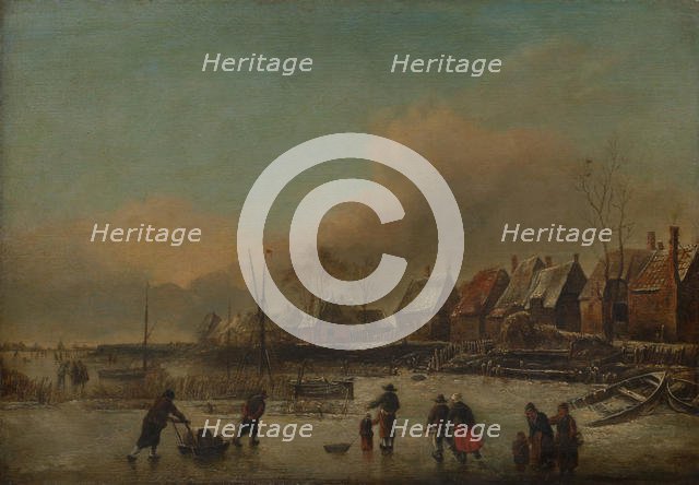 Winter Scene. Creator: Unknown.