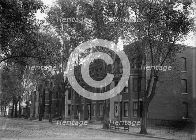 Unidentified Street Scene, 1913. Creator: Unknown.