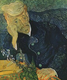 'Portrait of Dr Paul Gachet', June 1890, (1947). Creator: Vincent van Gogh.
