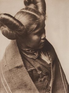 Chaiwa - Tewa Profile, 1921.  Creator: Edward Sheriff Curtis.