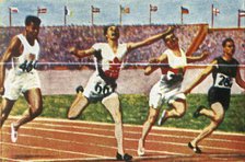 Canadian sprinter Percy Williams, 1928. Creator: Unknown.
