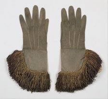 Gloves, British, 1680-1710. Creator: Unknown.