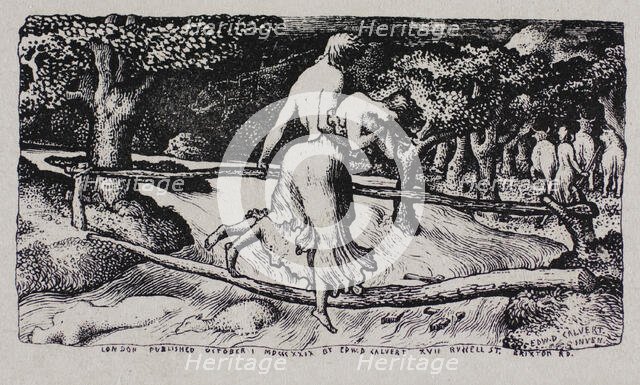 The Flood, n.d. Creator: Edward Calvert.