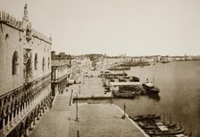 Untitled (89), c. 1890. [Doge's Palace and Grand Canal, Venice].  Creator: Unknown.