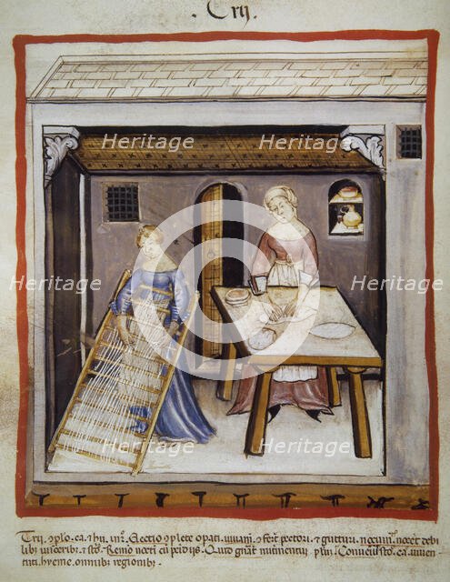 Homemade bread, 14th century.  Creator: Unknown.