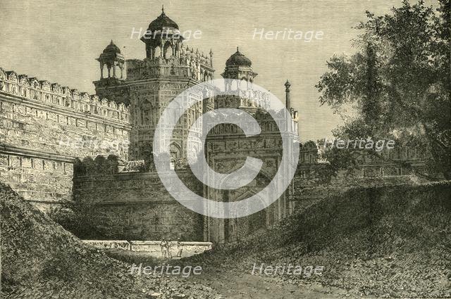 'The Palace of the Mogul Emperors, Delhi', 1890.   Creator: Unknown.