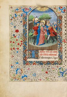 The Betrayal of Christ; Book of Hours, about 1440-1450. Creator: Workshop of the Bedford Master.