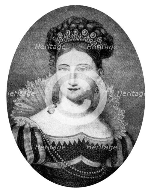 Princess Louise of Saxe-Gotha-Altenburg, mother of Prince Albert, (1901). Artist: Unknown