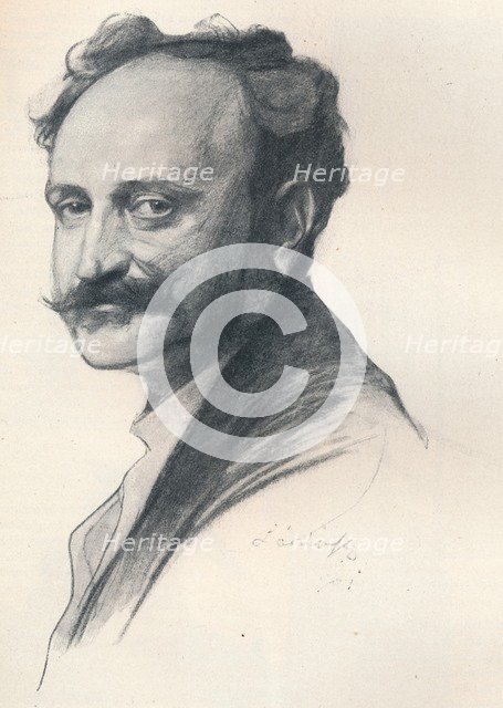 'Sketch Portrait of Dr Jules De Wlassics, Hungarian Minister of Education', c1901 (1901-1902). Artists: Fulop Laszlo, Philip A de Laszlo.