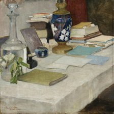 Still Life, 1894. Creator: Pekka Halonen.