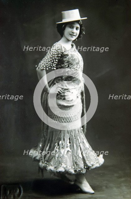 Encarnación López 'The Argentinita' Hispano-Argentinian dancer (1895-1945).