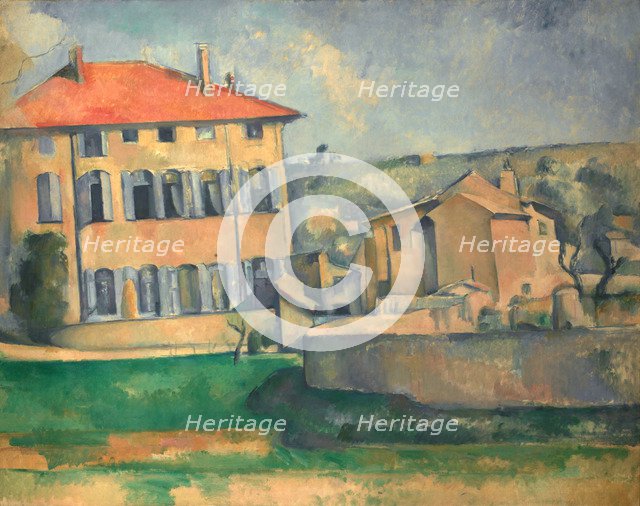 House in Aix, 1885-1887. Artist: Cézanne, Paul (1839-1906)