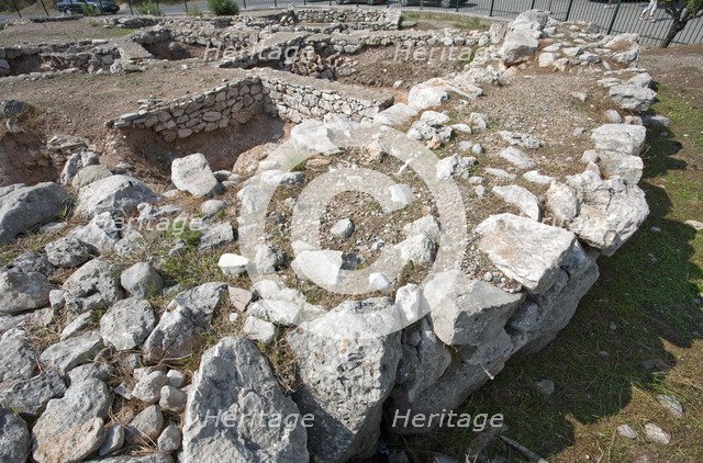 Grave Circle B, Mycenae, Greece. Artist: Samuel Magal