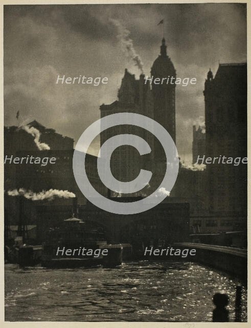 The City of Ambitions, 1910. Creator: Alfred Stieglitz.