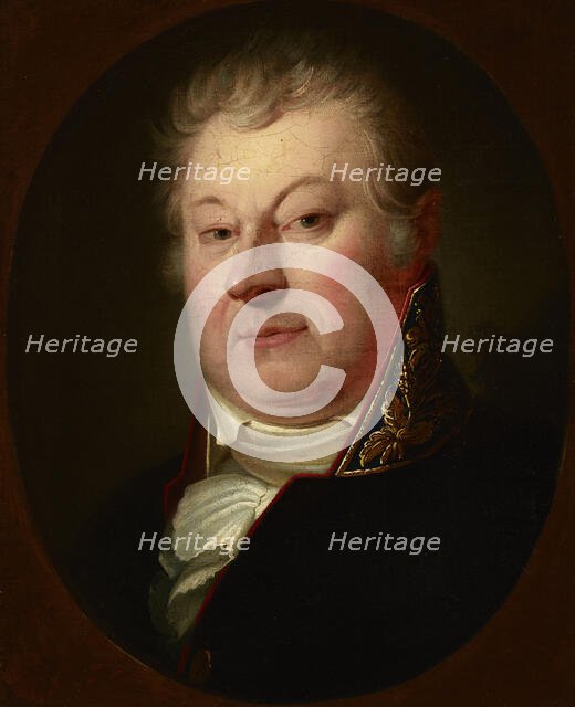 Portrait of Szymon Malewski,1st half of 19th century. Creator: Jozef Oleszkiewicz.