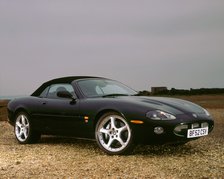 2002 Jaguar XKR convertible. Artist: Unknown.