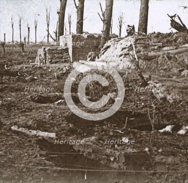 Battlefield, c1914-c1918. Artist: Unknown.