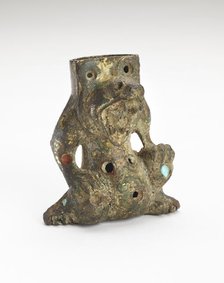 Support in the form of a bear, Han dynasty, 206 BCE-220 CE possibly 1st century CE. Creator: Unknown.