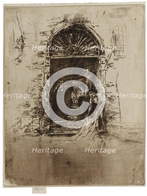 The Dyer, 1879-1880. Creator: James Abbott McNeill Whistler.