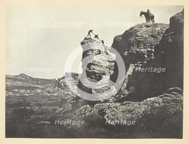 High Bluffs, Black Buttes, 1868/69. Creator: Andrew Joseph Russell.