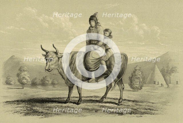 Yakut Woman, 1856. Creator: Ivan Dem'ianovich Bulychev.