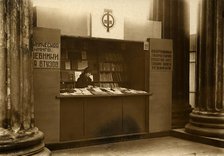 Book trade in Leningrad near the Kazan Cathedral, 1920-1929. Creator: Unknown.