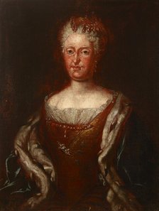 Portrait of an Elderly Woman (Maria Josepha 1699-1757?), 18th century. Creator: Unknown.