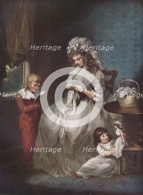 'A Wife / Une Femme Mariee', 1791. Artist: John Raphael Smith.