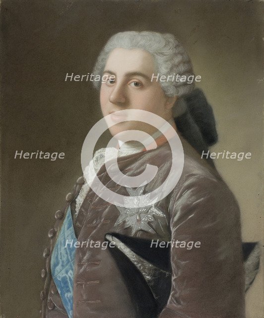 Portrait of Louis, Dauphin of France (1729–1765), 1750. Artist: Liotard, Jean-Étienne (1702-1789)