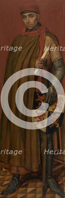 Duke John II of Brabant, 1306, 1864-1869. Creator: Leys, Hendrik, Baron (1815-1869).