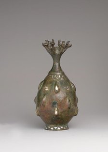 Bottle with Sprinkler Top, Iran, second half 12th century. Creator: Unknown.