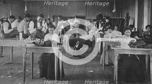 The tailor shop, 1904. Creator: Frances Benjamin Johnston.
