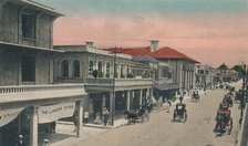 'King Street, looking north, Kingston, Jamaica', early 20th century. Creator: Unknown.