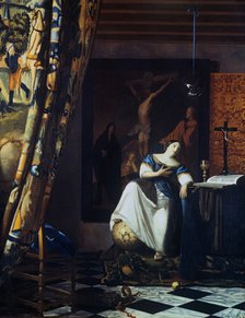 'Allegory of the Faith', c1670.  Artist: Jan Vermeer