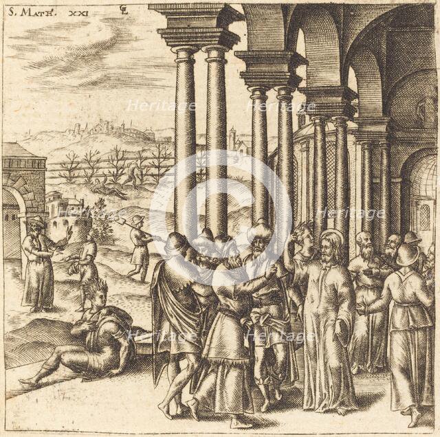 Christ in the Temple, probably c. 1576/1580. Creator: Leonard Gaultier.