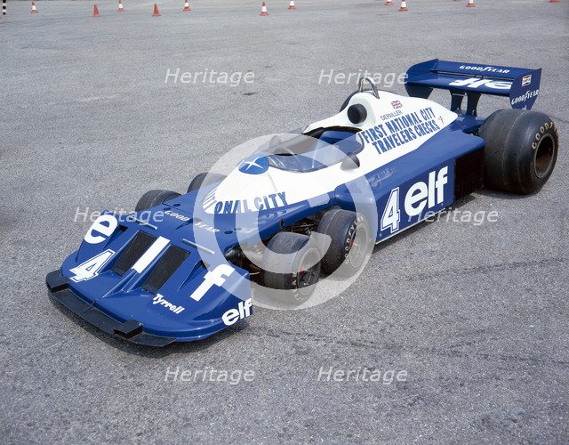 1977 Elf Tyrrell P34. Artist: Unknown