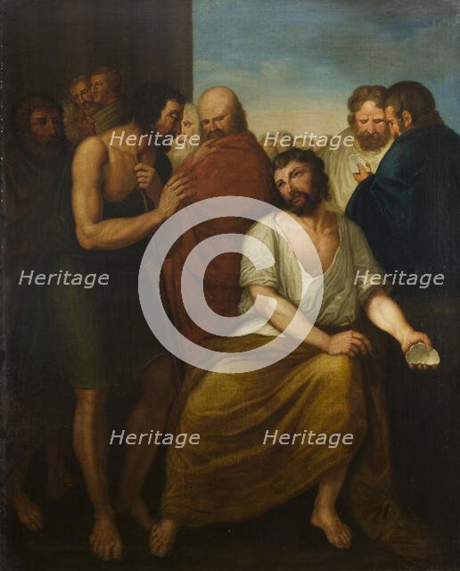 Ostracism over Aristides, c1788. Creator: Franciszek Smuglewicz.