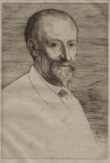 Auguste Poulet-Malassis. Creator: Alphonse Legros (French, 1837-1911).