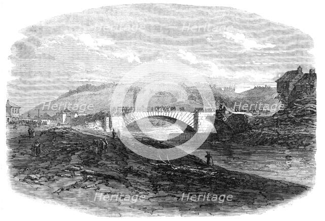 Illustrations of the Flood at Sheffield: the village of Hillsborough after the flood, 1864. Creator: Unknown.